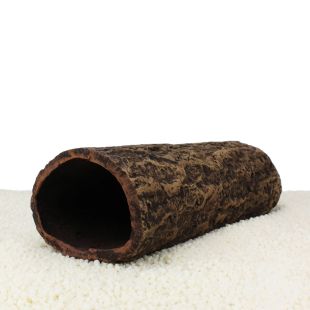 Cueva para loricáridos efecto madera (M) de Ceramic Nature