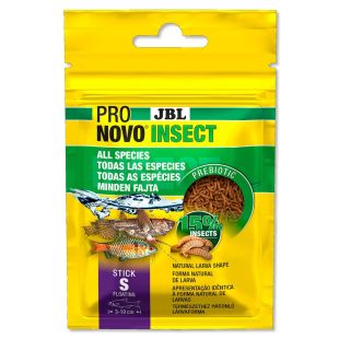 Alimento para peces pequeños con prebióticos y un 15% de insectos JBL PRONOVO INSECT