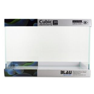 Acuario blau cubic Aquascaping 38