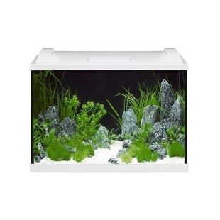 KIT acuario completo AQUAPRO LED 126LITROS (blanco)