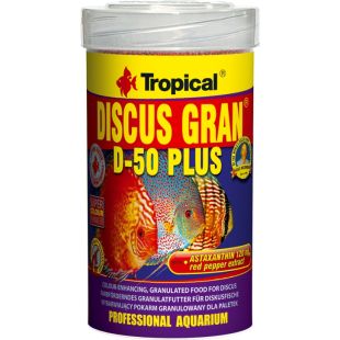 comida recomendada para discos Discus Gran D-50 plus 250 ml (Tropical)