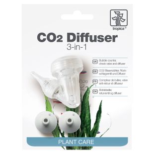 difusor 3 en 1 de CO2 para acuarios plantados de Tropica