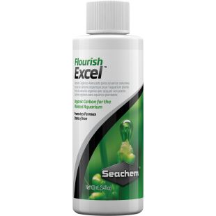 seachem excesl, flourish excel, abono para plantas de acuario, anti algas para acuarios