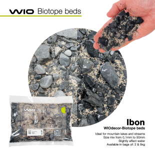 Ibon biotope bed Mix 5 para acuarios