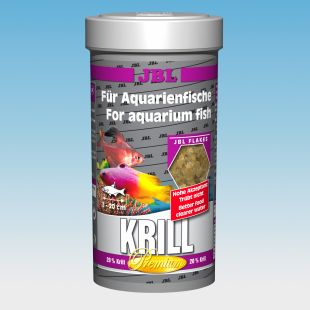 Alimento en escamas de Krill para todas las especies del acuario, JBL Krill 250 ml