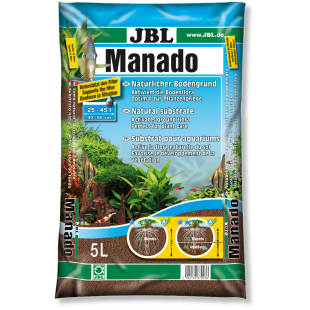 jbl manado sustrato 5 litros natural embolsado