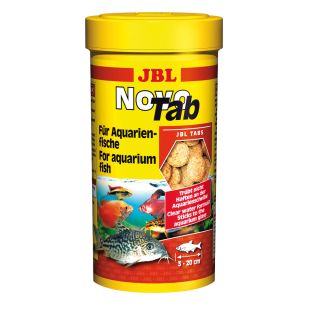 Comida en pastillas para peces de agua dulce de JBL NovoTab 250 ml