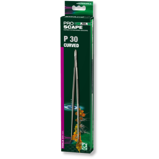 Pinzas en ángulo para colocar y mantener las plantas de un acuario (acuascaping)