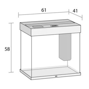 Acuario Juwel Lido 120 LED (blanco)