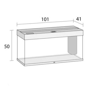 Acuario Juwel Rio 180 LED (negro)