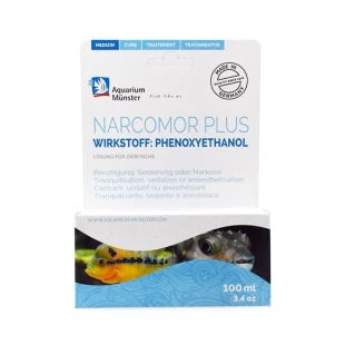 Narcomor Plus 100ml tranquilizante, sedante, anestesia y eutanasia peces ornamentales