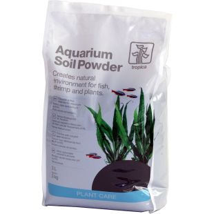 Sustrato para plantas de acuarios Aquarium Soil Tropica powder