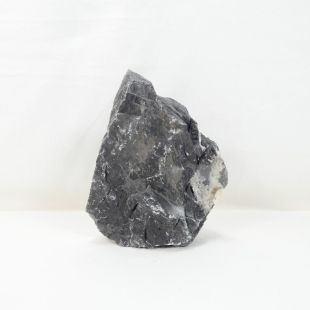 Roca Amano negra mediana con surcos para decorar acuarios en tienda online peces y acuarios, Pzes Alcorcón.