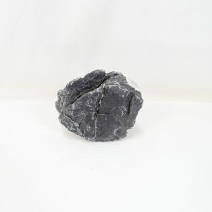 Roca Amano negra mediana con surcos para decorar acuarios en tienda online peces y acuarios, Pzes Alcorcón.