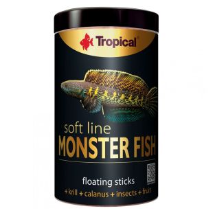 Comida para peces carnívoros Tropical Soft Line Monster Fish 1000 ml 