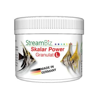 Comida para escalares grandes StreamBiz Angelfish Power Granules L (80g)