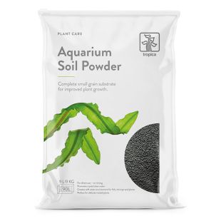 Sustrato fino para plantas de acuarios Aquarium Soil Tropica powder 9 litros