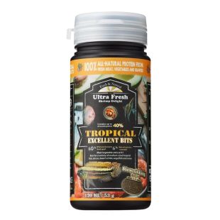 Tropical excellent bits (120 ml) Azoo Plus Ultra Fresh, comida para peces de acuario