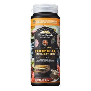 Tropical excellent bits (330 ml) Azoo Plus Ultra Fresh, comida de calidad para peces de acuario