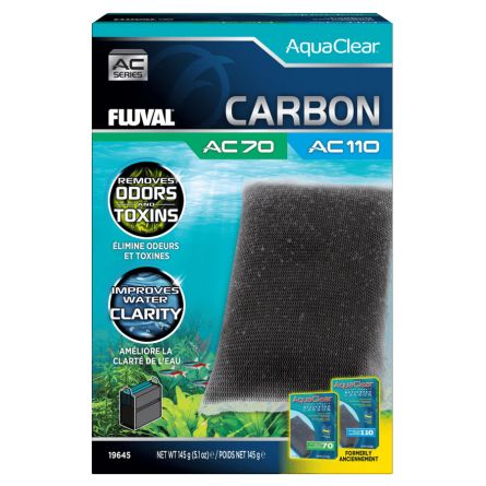 Carbón activo para filtro AquaClear Fluval AC50