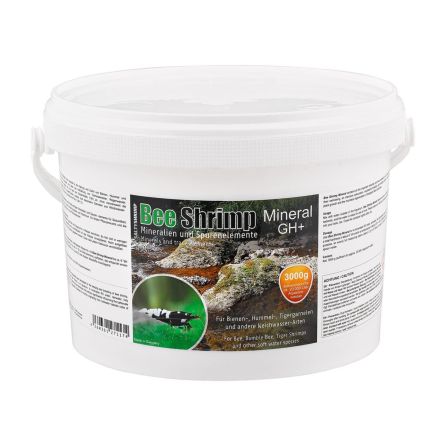 Sales para gambas Bee Shrimp Mineral GH+ 3000 g de Salty Shrimp