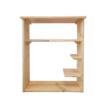 Mesa para acuario en madera natural Woody 60